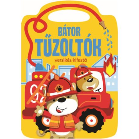 Bátor tűzoltók - versikés kifestők