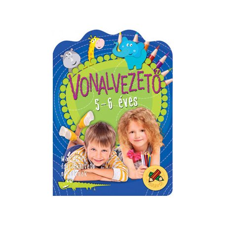 Vonalvezető 5-6 éves - Matricás foglalko