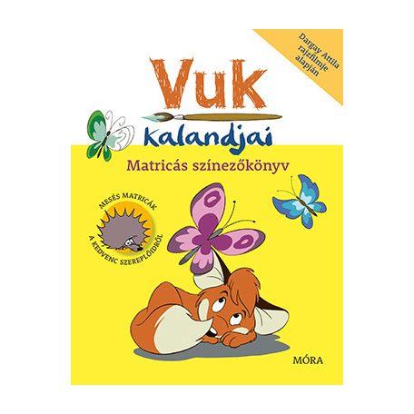 Vuk kalandjai - Matricás színezőkönyv