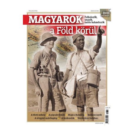 Bookazine - Magyarok a Föld körül +DVD