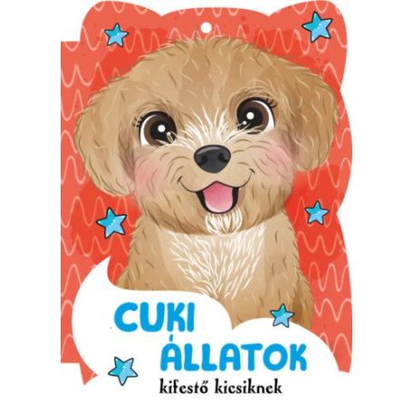 Cuki állatok - kifestő kicsiknek
