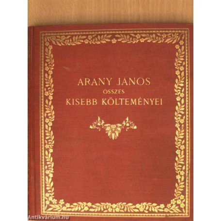 A magyar költ. - Arany - Kisebb költemén