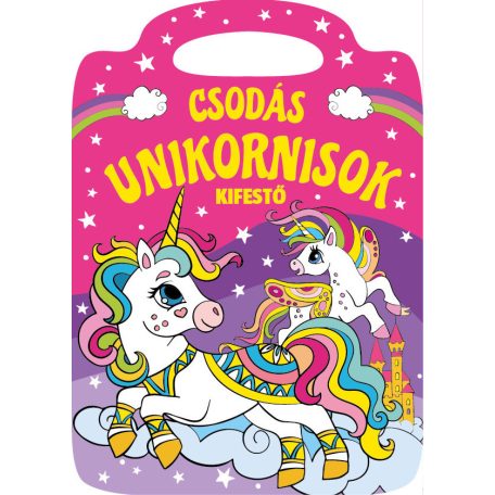 Csodás unikornisok kifestő