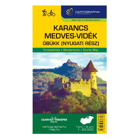 Karancs, Medves-vidék turistatérkép