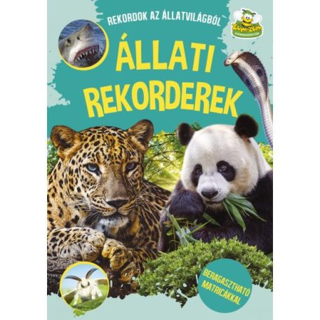 Állati rekorderek - matricás