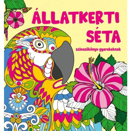 Állatkerti séta színezőkönyv