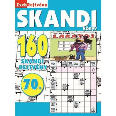 Zsebrejtvény 70.(Skandi - kék)