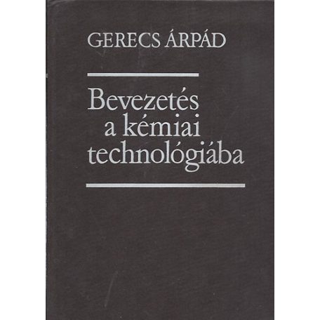 Bevezetés a kémiai technológiába 42169/1