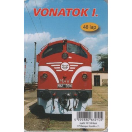 Vonatok 1. - kártya
