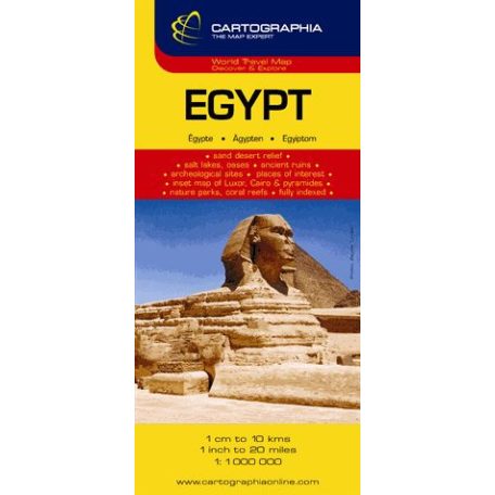 Egyiptom térkép (1:1 000 000)