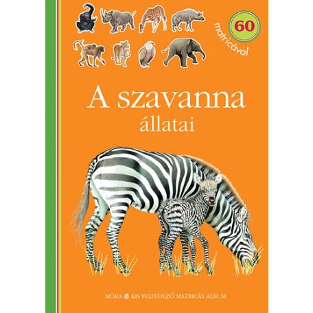 A szavanna állatai 60 matricával