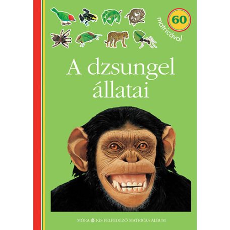 A dzsungel állatai 60 matricával