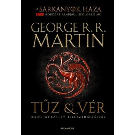 Tűz és vér (vörös sárkány borító)