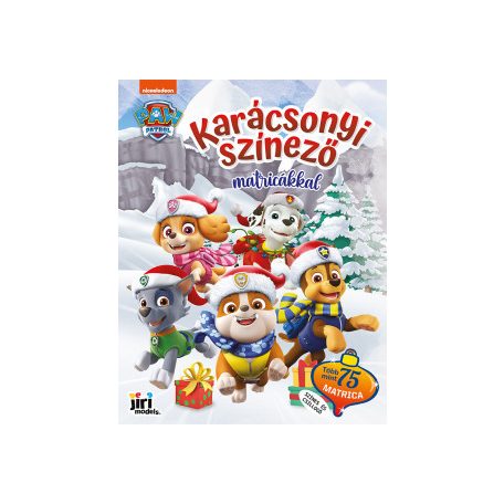 Karácsonyi színező matr. - Mancs őrjárat