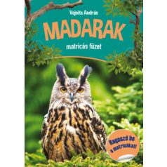 Madarak matricás füzet - ragaszd be