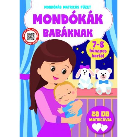 Mondókák babáknak-mondókás matricás f.