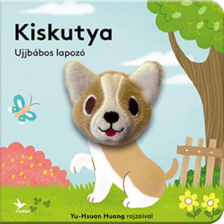 Ujjbábos lapozó - kiskutya