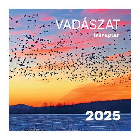Vadászat falinaptár 2025
