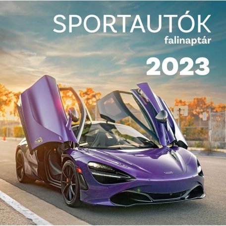 Sportautók falinaptár 2023
