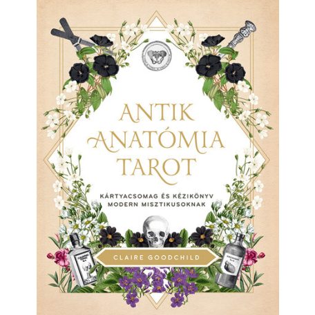Antik anatómia tarot - kártyacsomag és k