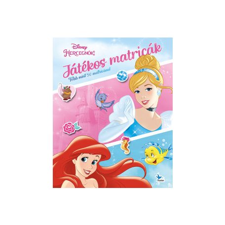 Játékos matricák - Disney hercegnők