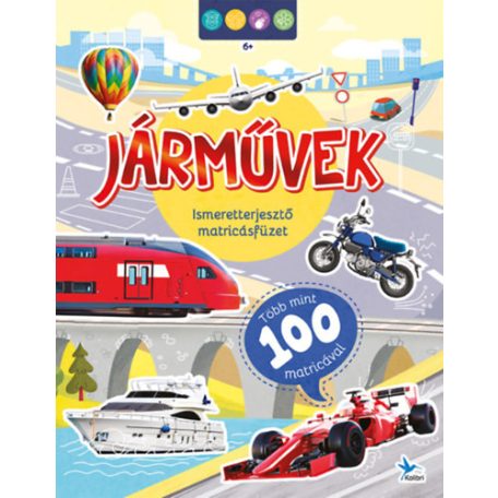 Ismeretterjesztő matricásf. - Járművek