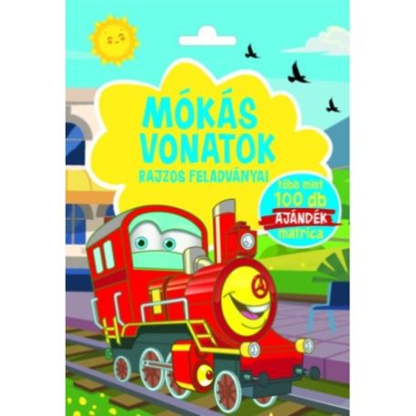 Mókás vonatok - rajzos feladvány