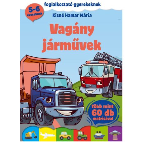 Vagány járművek-foglalk gyerekeknek