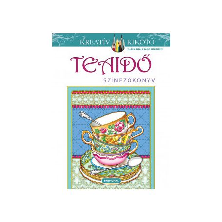 Teaidő - színezőkönyv
