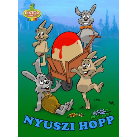 Nyuszi hopp - Piktor színező
