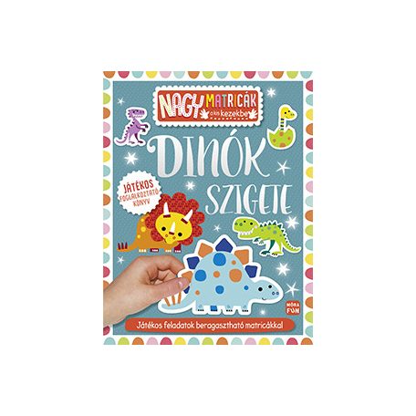 Dínók szigete - Nagy  matricák a kis kez