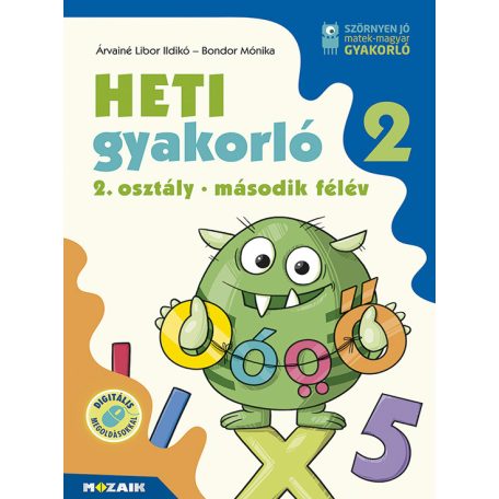 Heti gyakorló 2. oszt. II. félév MS-1134