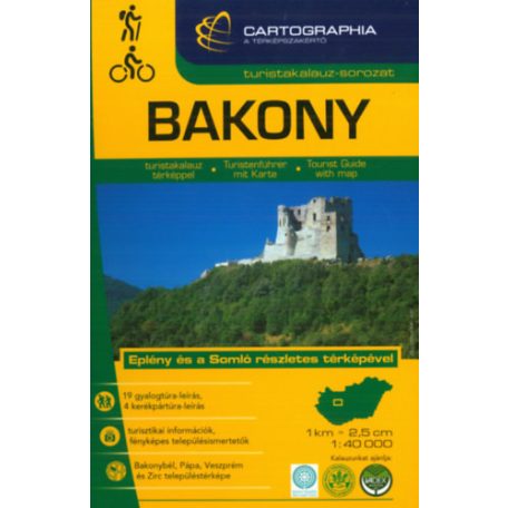 Bakony turistakalauz SC 1:40000 (2023)