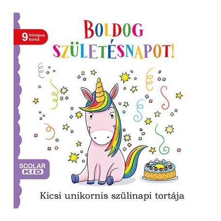 Boldog születésnapot!-Kicsi unikornis sz