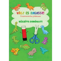 Vágj és ragassz! Készíts dínókat!
