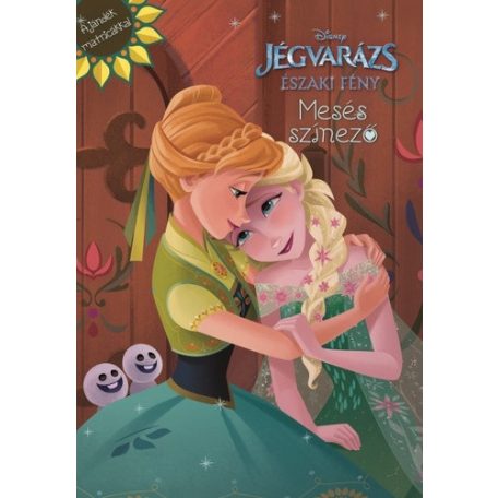 Disney-Jégvarázs:Északi fény - színező,m