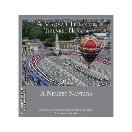 A magyar trikolór 2024 naptár