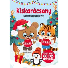 Kiskarácsony - Matricás versikés kifestő