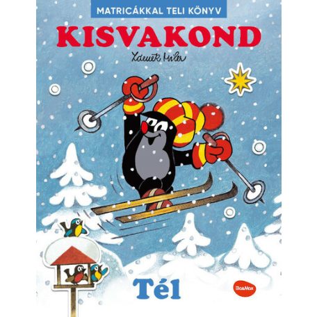 Kisvakond - Tél - Matricákkal teli könyv