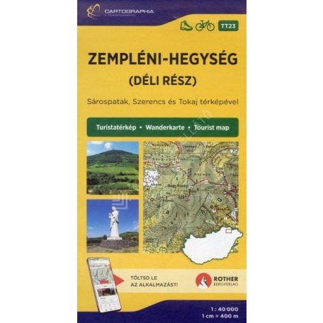 Zempléni-hegység(dél) térkép 2024