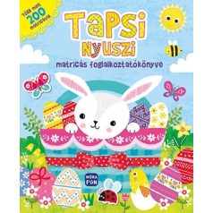 Tapsi nyuszi matricás foglalkoztatókönyv