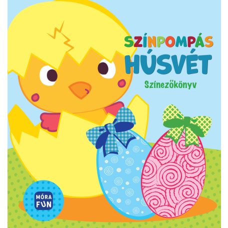 Színpompás húsvét színezőkönyv