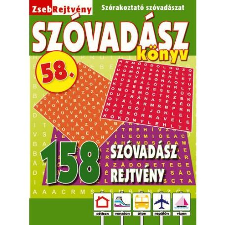 Zsebrejtvény 50. (szóvadász - zöld)