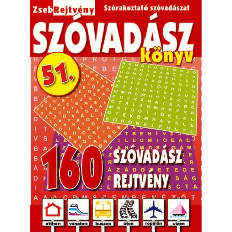 Zsebrejtvény 51. (szóvadász-piros)