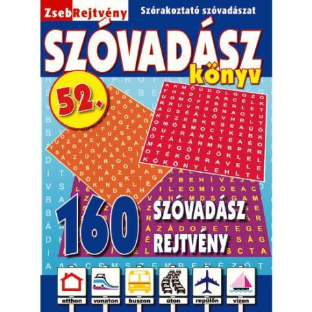 Zsebrejtvény 52. (szóvadász-kék)