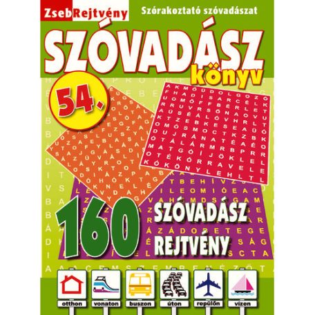 Zsebrejtvény 54. (szóvadász - zöld)