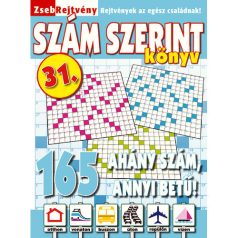 Zsebrejtvény 31. (szám-szerint - kék)