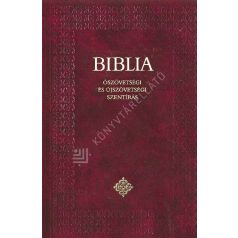 Biblia/Sztenderd/Keménytáblás/-bordó