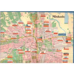 Miskolc várostérkép (1:17 000)