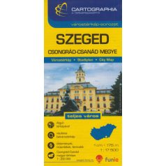 Szeged várostérkép 1:17 500 SC